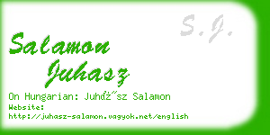 salamon juhasz business card